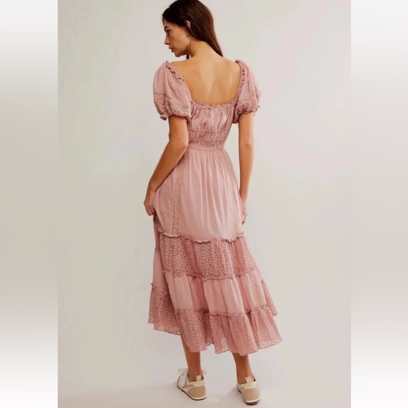 Free People Pink Maxi Dress - Picture 3 of 8
